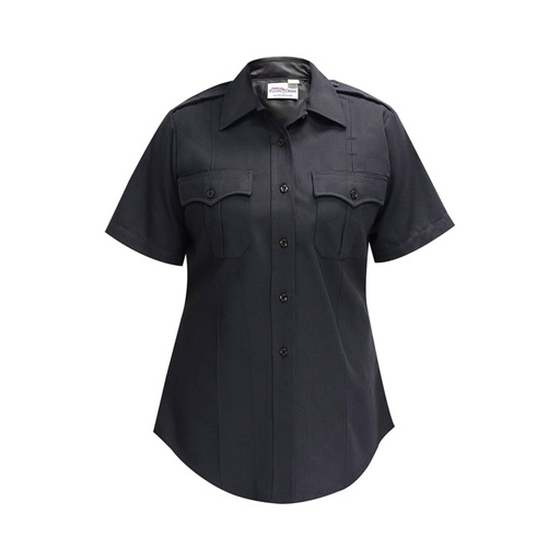 Flying Cross Command 100% Poly Short Sleeve Shirt with Zipper for Women