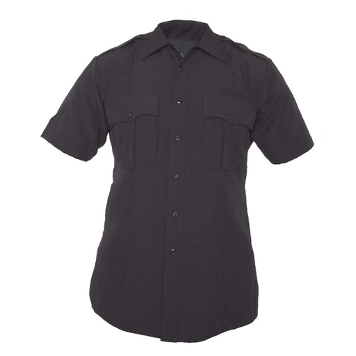 Elbeco TexTrop2 Zippered Short Sleeve Polyester Shirt