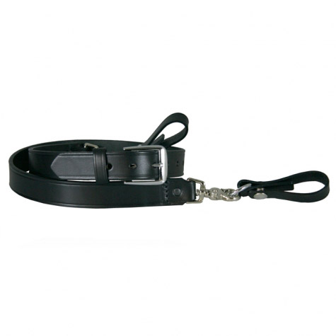 Boston Leather Sam Browne Shoulder Strap with D-Rings