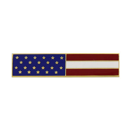 [BKTN-J143-GLD] Blackinton J143 American Flag Commendation Bar