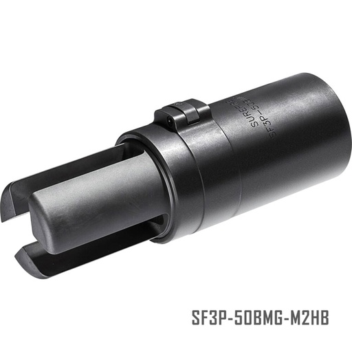 [SFIR-SF3P-50BMG-M2HB] Surefire 3 Prong Flash Hider For M2HB with Unthreaded Barrel