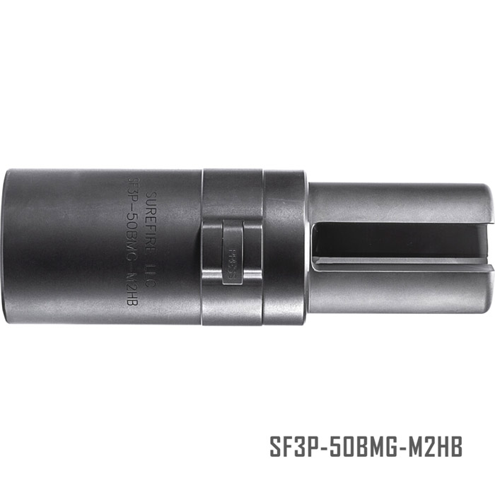 3 Prong Flash Hider For M2HB with Unthreaded Barrel