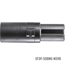 3 Prong Flash Hider For M2HB with Unthreaded Barrel