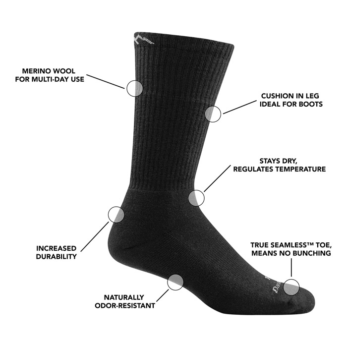 Tactical Full Cushion Boot Sock