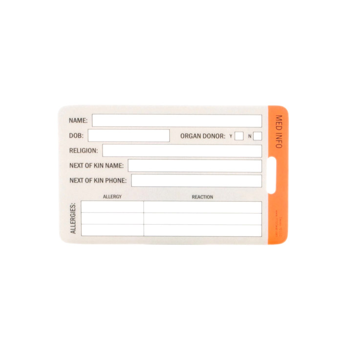 Medical ID Cards (3 Pack)