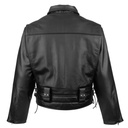 LAPD Cowhide Leather Motorcycle Jacket