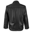 Paterson Cowhide Leather Mid Length Police Jacket