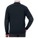 Crew Neck Zip-Front Commando Sweater