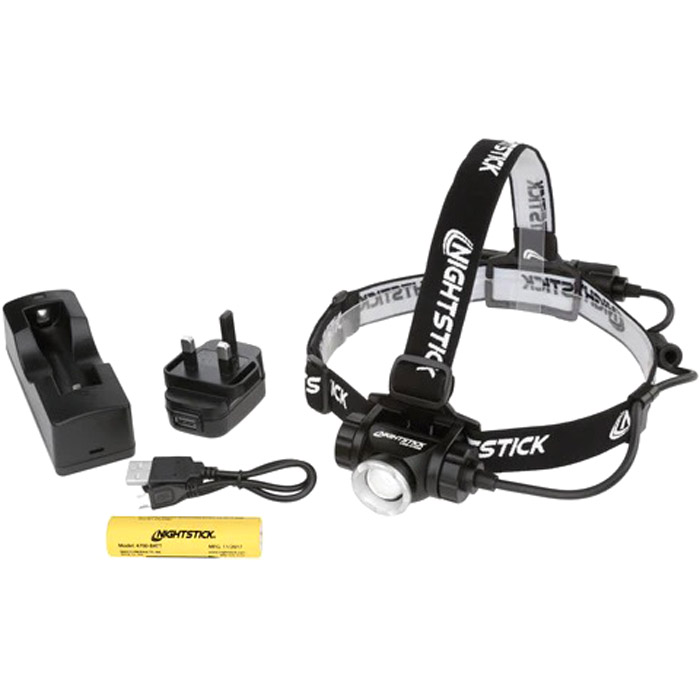 Adjustable Beam USB Rechargeable Headlamp