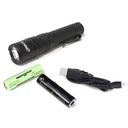 Metal USB Rechargeable Multi-Function Tactical Flashlight