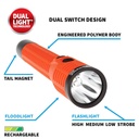 NSR-9920XL Xtreme Lumens Multi-Function Rechargeable Dual Light Flashlight