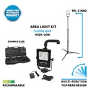 Rechargeable LED Area Light Kit
