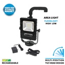 Rechargeable LED Area Light with Magnetic Base