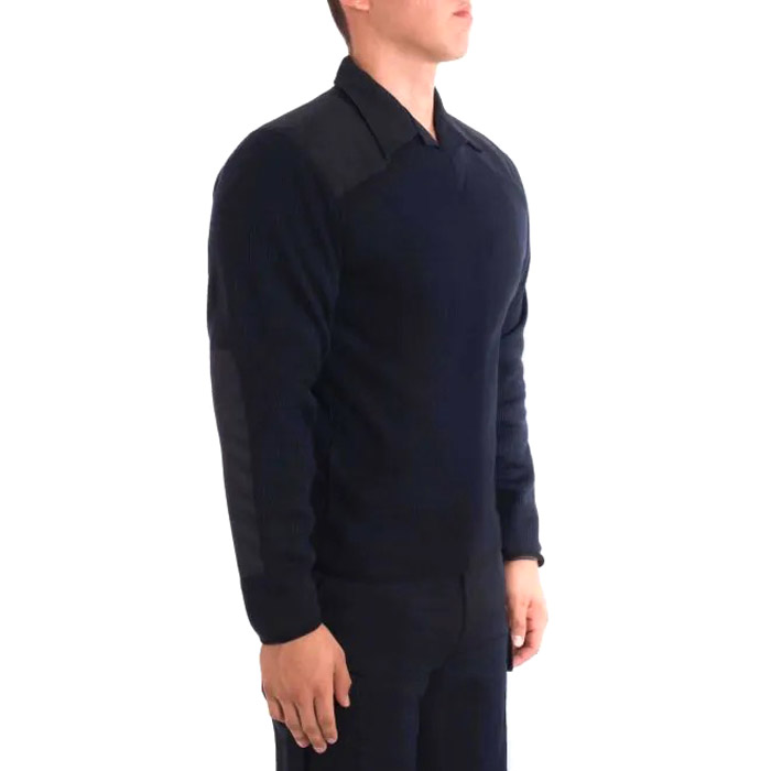 Blauer Fleece-Lined V-Neck Sweater