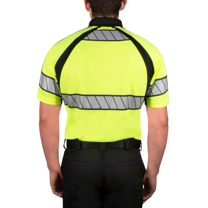 Blauer Hi-Vis Polo Shirt