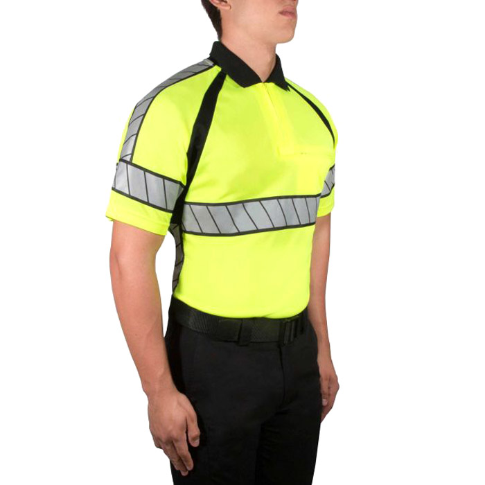 Blauer Hi-Vis Polo Shirt