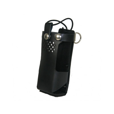 Boston Leather Firefighter's Leather Radio Holder for Motorola APX Radios