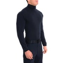 Blauer Turtleneck