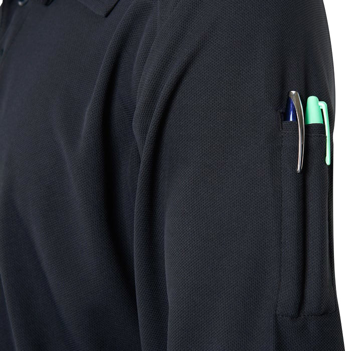 Vertx Coldblack Long Sleeve Polo