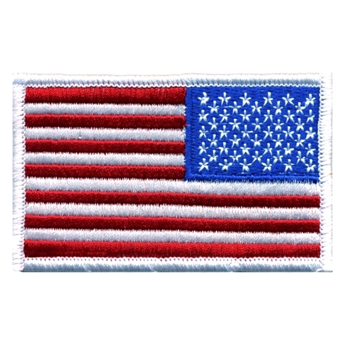 Hero's Pride USA Flag Sew on Patch