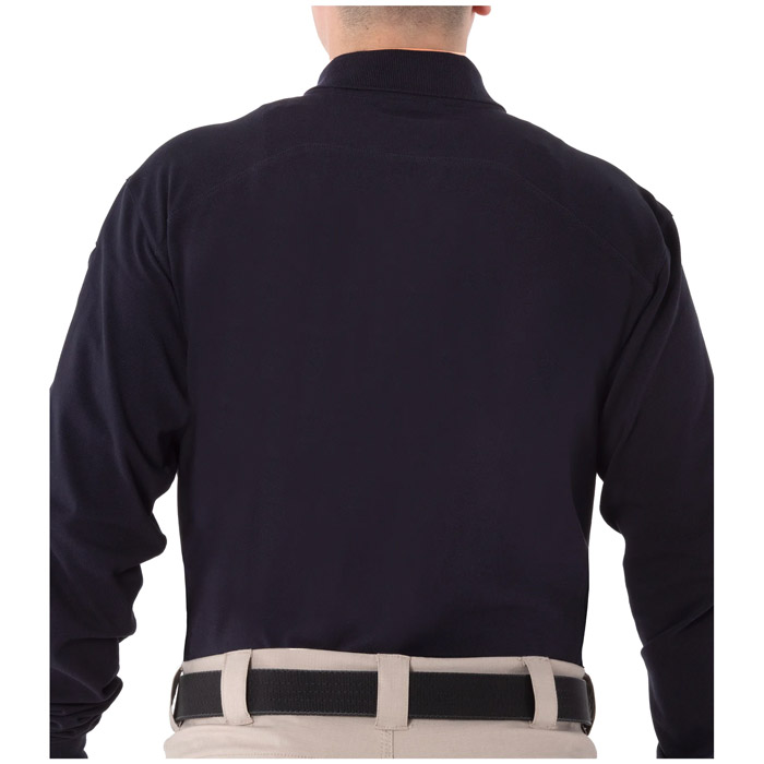 Cotton Long Sleeve Polo