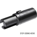 Surefire 3 Prong Flash Hider For M2HB with Unthreaded Barrel