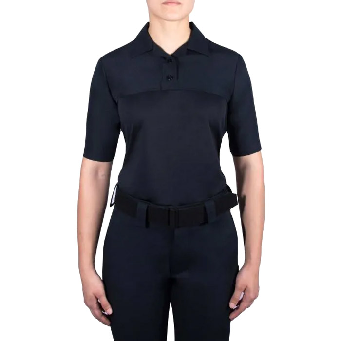 Blauer Polyester Short Sleeve Armorskin Base Shirt for Women