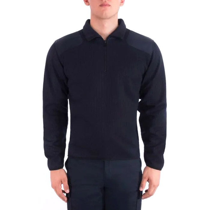 Blauer Fleece-Lined Quarter Zip Sweater