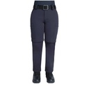 Blauer Zip-Off Stretch Nylon Bike Pants for Women