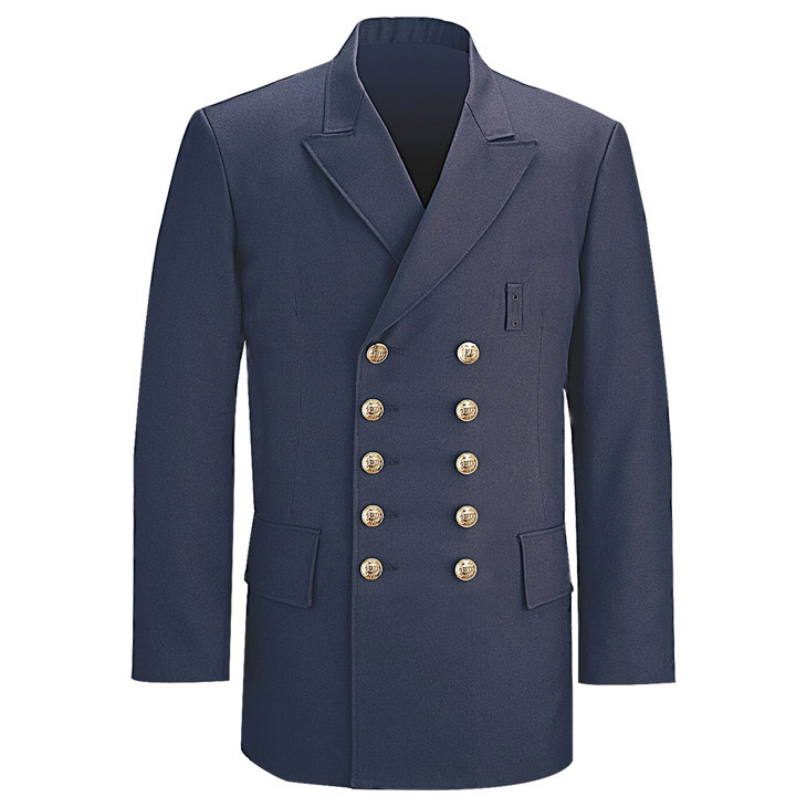 Flying Cross Command 100% Poly Double Breasted Dress Coat