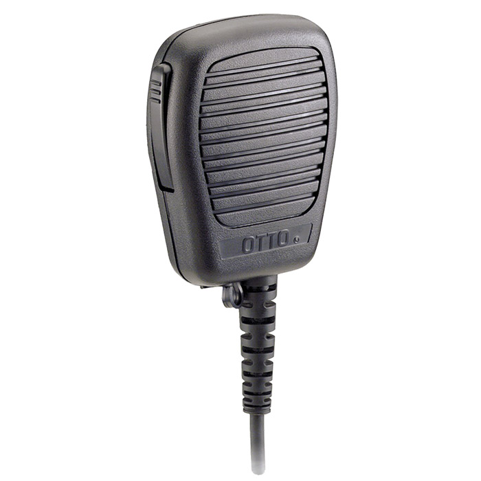 OTTO Engineering Low Profile Speaker Mic with Coiled Cord