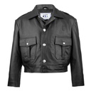 Taylor's Leatherwear Chicago Cowhide Leather Police Jacket