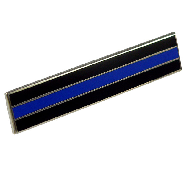 Premier Emblem Thin Blue Line Mourning Bar