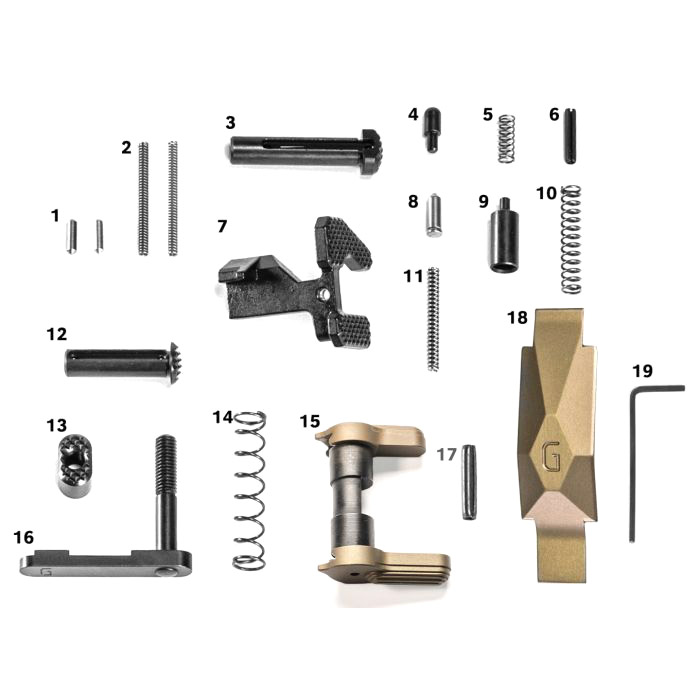 Geissele Ultra Duty LPK (Lower Parts Kit)