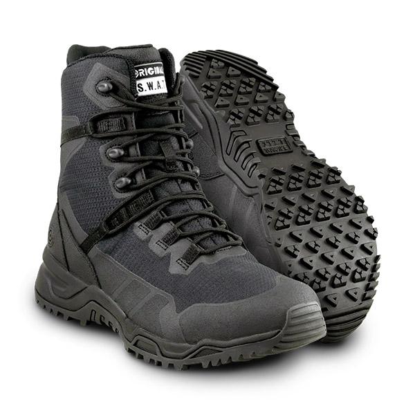 Original SWAT Alpha Fury 2.0 8" Waterproof Side-Zip Tactical Boot