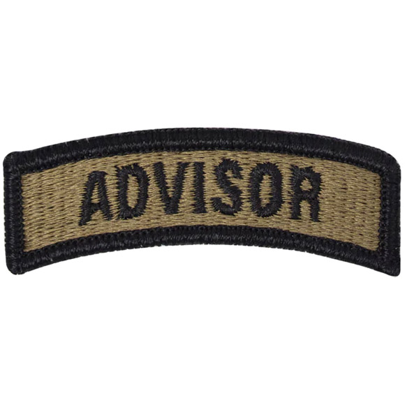Army Velcro Advisor Tab