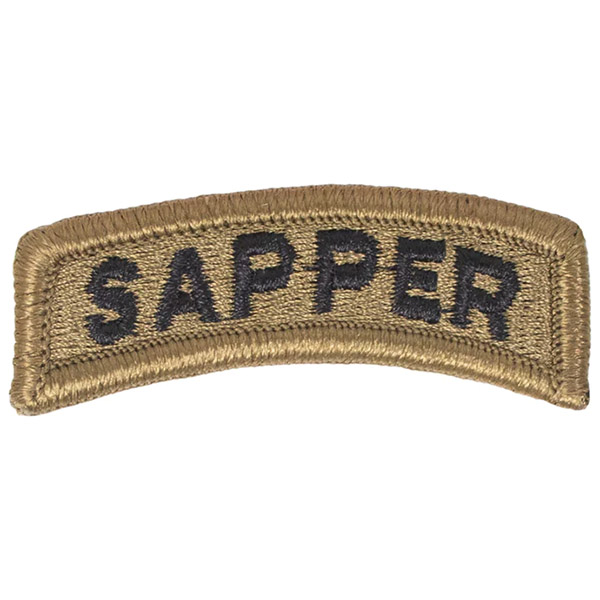 Army Velcro Sapper Tab