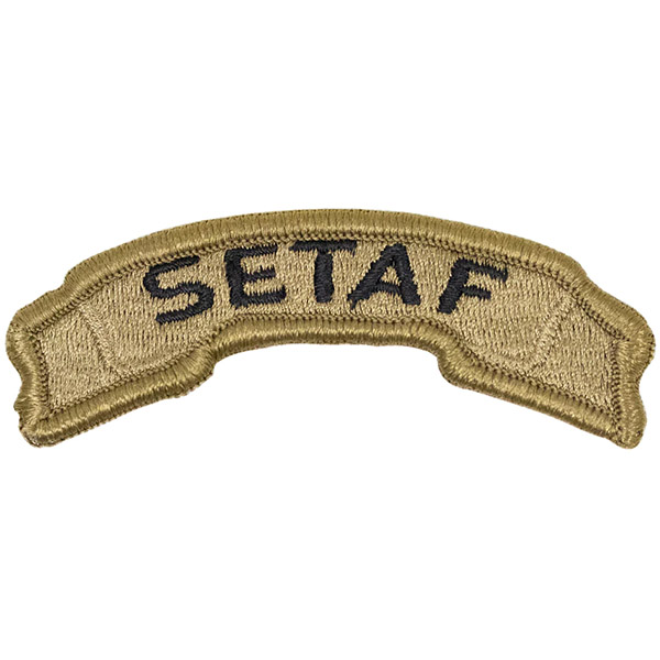 Army Velcro SETAF Tab