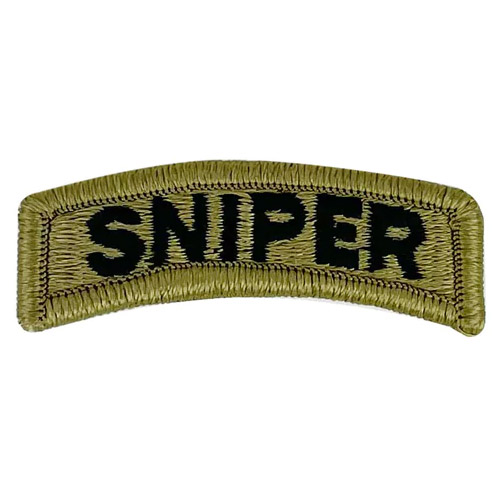 Army Velcro Sniper Tab