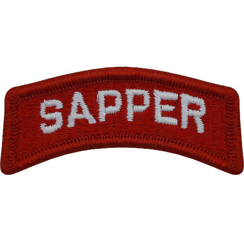 Army Sew On Sapper Tab