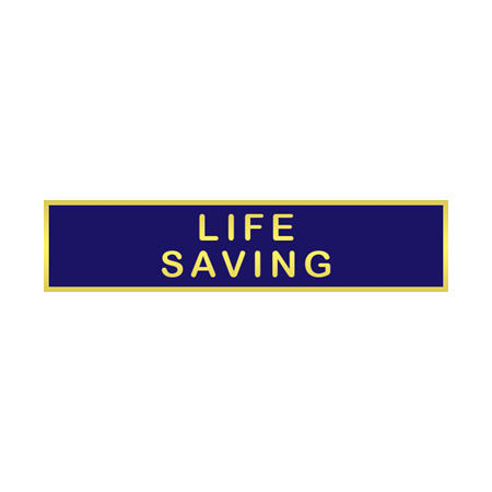 Blackinton A4616-AC Life Saving Commendation Bar
