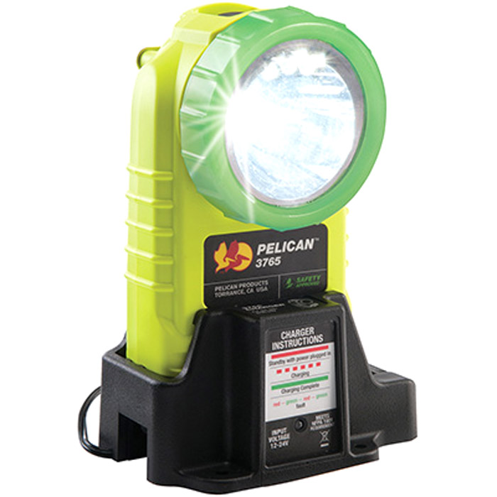 Pelican 3765 LED Rechargeable Photoluminescent Flashlight