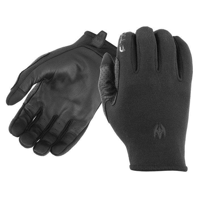 Damascus ATX Lightweight Thin Patrol Gloves with Lycra Back and Leather Palms	