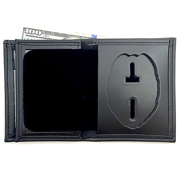 Perfect Fit Bifold Double ID Badge Wallet with CC Slots