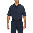 Blauer Performance Pro Zip-Front Polo Shirt
