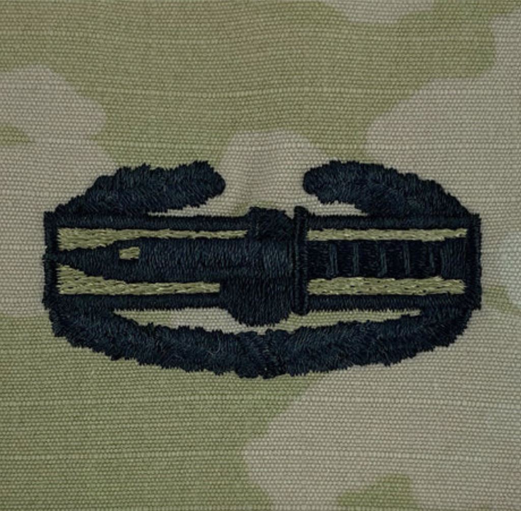 Army OCP Sew-on Combat Action Badge (1st Award)