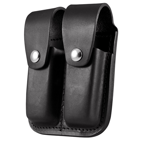 Boston Leather Double Pistol Mag Holder