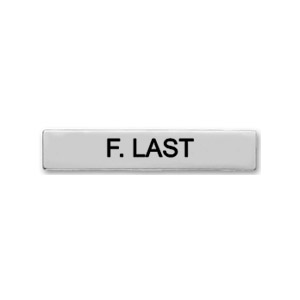 Smith & Warren C558A Name Bar