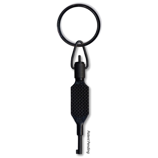 [ZAK-9P-BLK] Zak Tool Swivel Handcuff Key