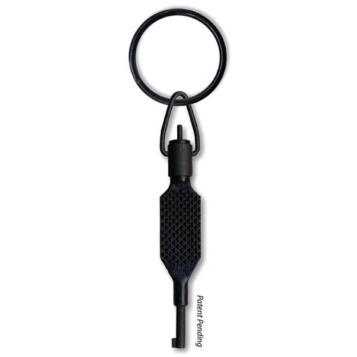 [ZAK-ZT9P-BLK] Zak Tool Swivel Handcuff Key